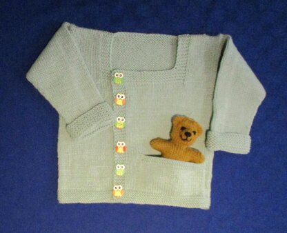 Toy in Pocket Seamless Cardi