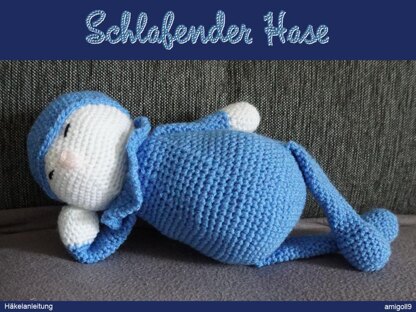 Häkelanleitung schlafender Hase ♥