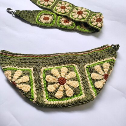 Daisy Flower Fanny Pack