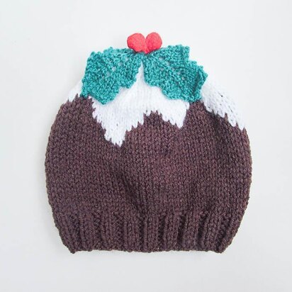 Christmas Pudding Baby Beanie Hat