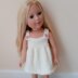 Cream Sundress for Doll