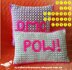 Neon Pop! Gingham Cushion Cover