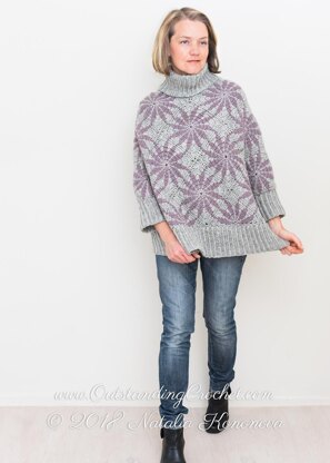 Morning Star Poncho Sweater
