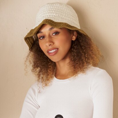 Margarida Hat in Rowan Cotton Glace - Downloadable PDF