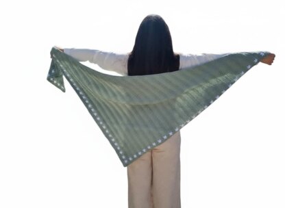 Jasmine Path Shawl