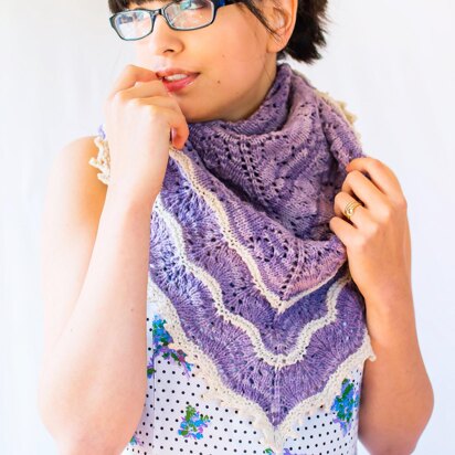 Fields of Lavender (Shawl)