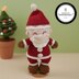 Mr. Santa Claus Plush Toy Crochet Pattern