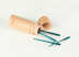 Knitter's Pride The Mindful Collection - Teal Wooden Darning Needles in Beech Wood Container