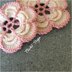 Crochet 3 Layered Flower applique / Embellishment / Motif