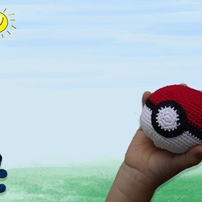 Crochet Pattern for the Pokéball!