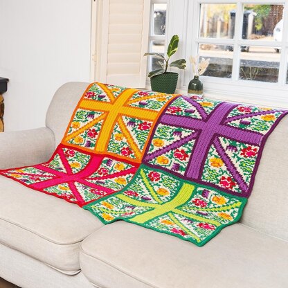 British Botanical Gardens Blanket Crochet-Along