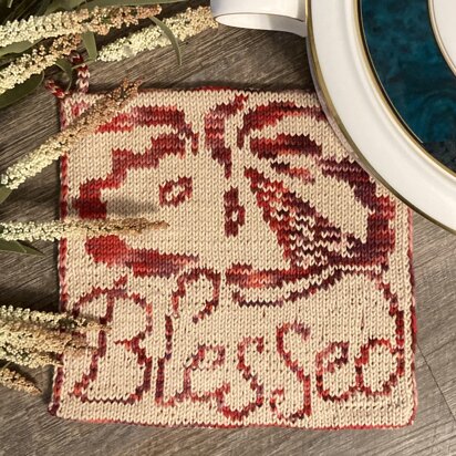 Blessed Apple Pie Potholder