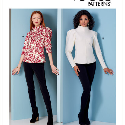 Vogue Misses' and Misses' Petite Top V1847 - Sewing Pattern