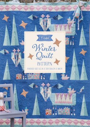 Tilda  Bird Pond - Winter Quilt Pattern - Multi