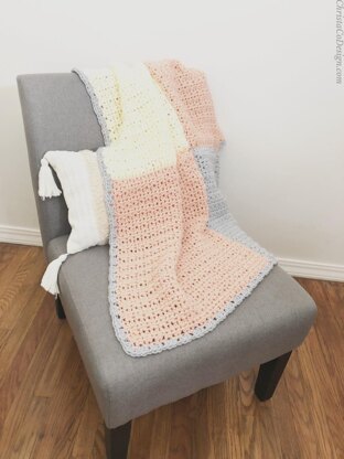 Ava Chunky Crochet Blanket