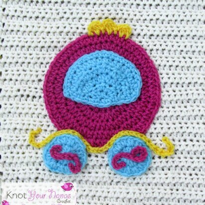 Princess Carriage Applique