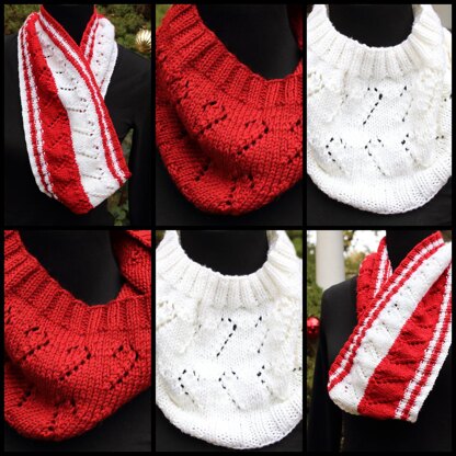 Candy Cane Cowl