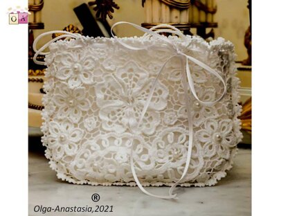 Lace wedding bag