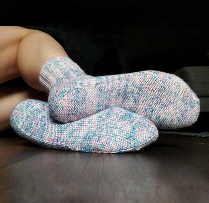 Faded Princess Socks