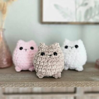 Sweet Kitty | CROCHET PATTERN | No Sew | Digital PDF | Plushie