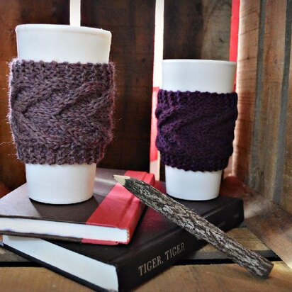 "The Antlers" Seamless Coffee Cozy Zarf