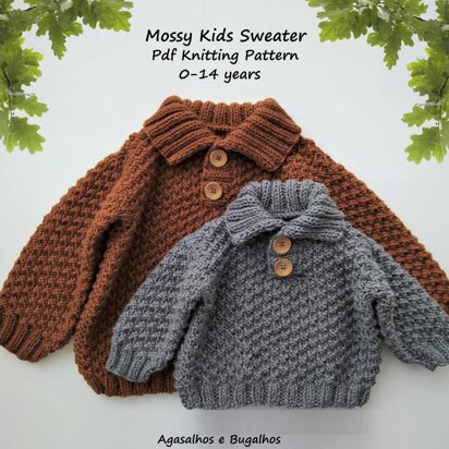 Mossy Kids Sweater | 0-14 years