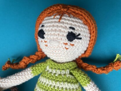 Pipi amigurumi doll