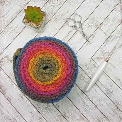 Rustic Rainbow Scarf