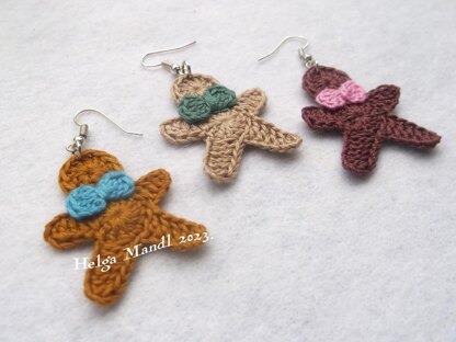 Gingerbread earrings