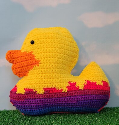 Duck in Easter Egg Cuddler