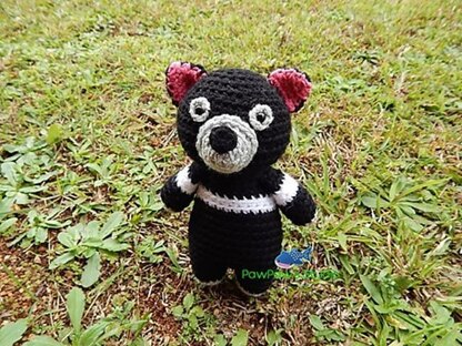 Amigurumi Tasmanian Devil Pattern No.57