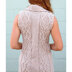 Plymouth Yarn 3102 Women's Long Cabled Vest PDF