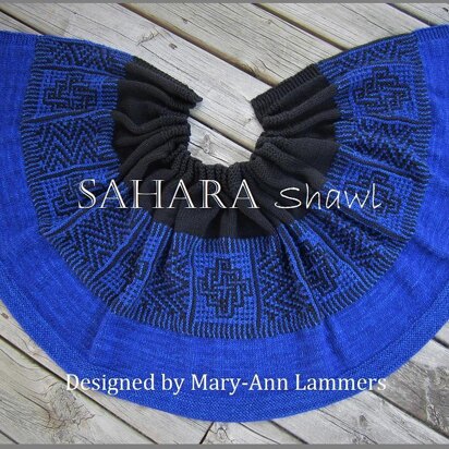 Sahara Shawl - knitting pattern