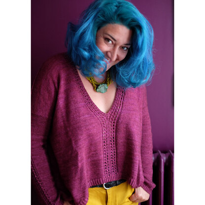 Julie Knits in Paris Filigree Sweater PDF