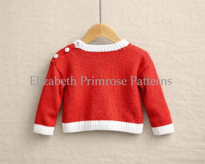 Peekaboo Reindeers in the Snow Jumper P38
