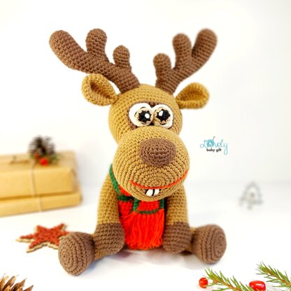 Christmas Deer Crochet Pattern