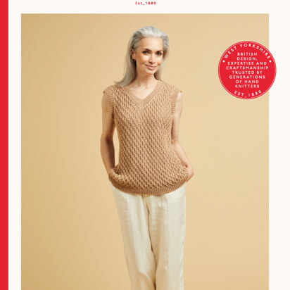 Golden Age Vest in Sirdar No.1 - 10668 - Downloadable PDF