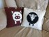 Pig and Sheep Cushion Covers