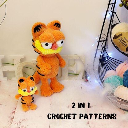 Crochet Patterns Cat Garfield