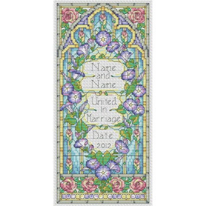 Personalized Wedding Cross Stitch Pattern Green Wreath Wedding -    Wedding cross stitch, Wedding cross stitch patterns, Cross stitch patterns  flowers