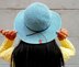 Sun raffia hat Bambino