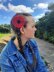Knit-Look Crocheted Poppy