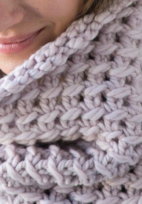 Coffeehouse Cowl in Berroco Noble - 379-1 - Downloadable PDF