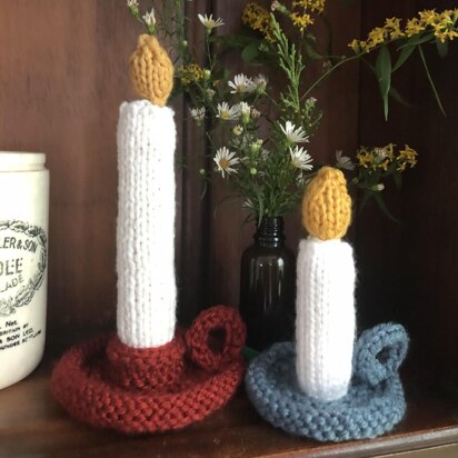 Christmas Candle Knit Pattern