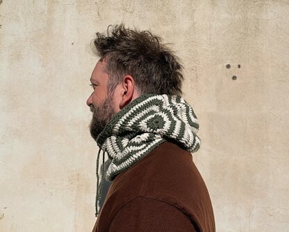 Granny square balaclava