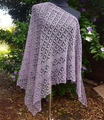 Mirbelia Shawl