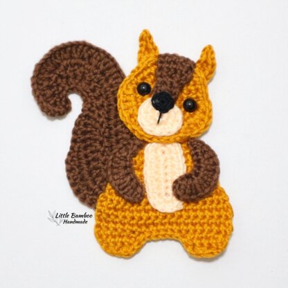 Squirrel Applique