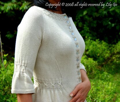 Simple Cable Cardigan