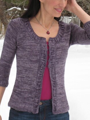 Lyrical Knits Making Waves Cardigan PDF