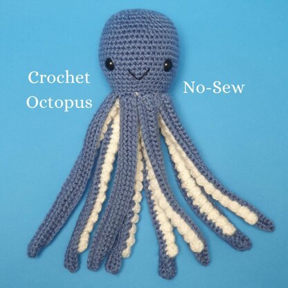 No-Sew Octopus. UK terminology